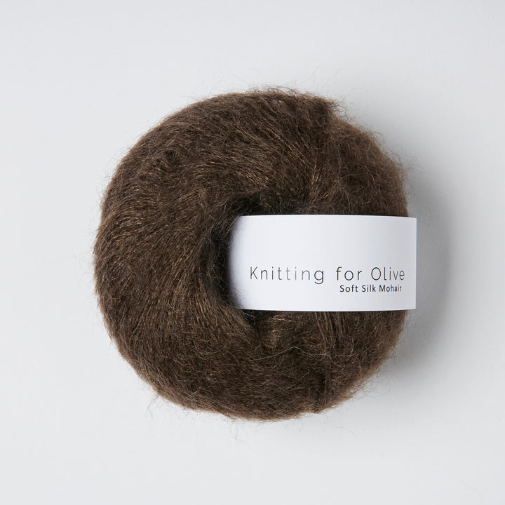 KFO Soft Silk Mohair - Brun Bjørn - Knitting for Olive garn