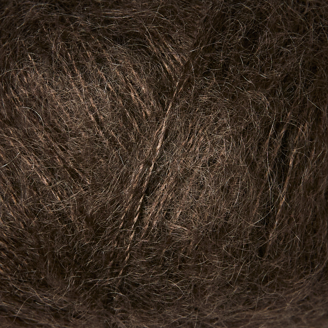 KFO Soft Silk Mohair - Brun Bjørn - Knitting for Olive garn