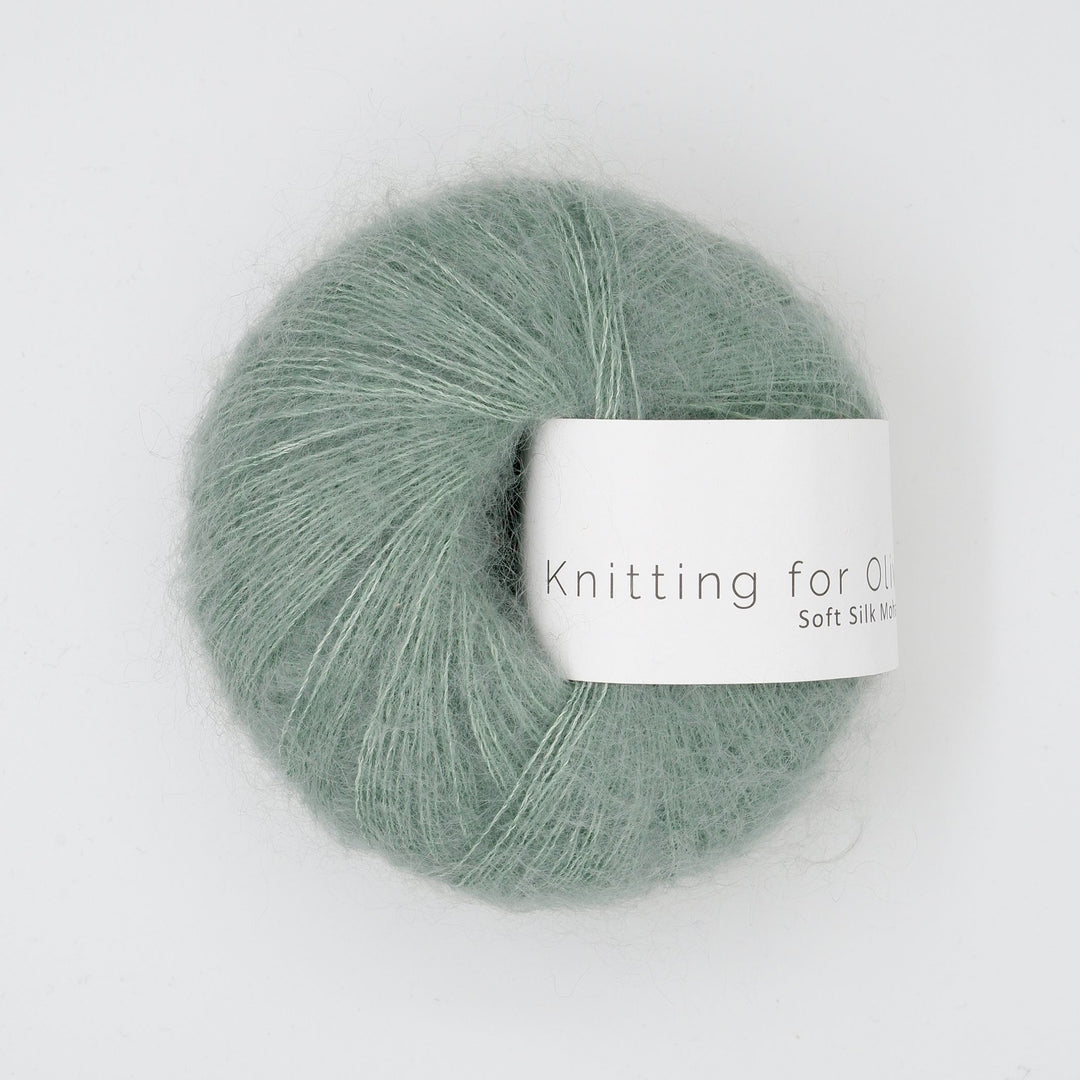 KFO Soft Silk Mohair - Eukalyptus - Knitting for Olive garn