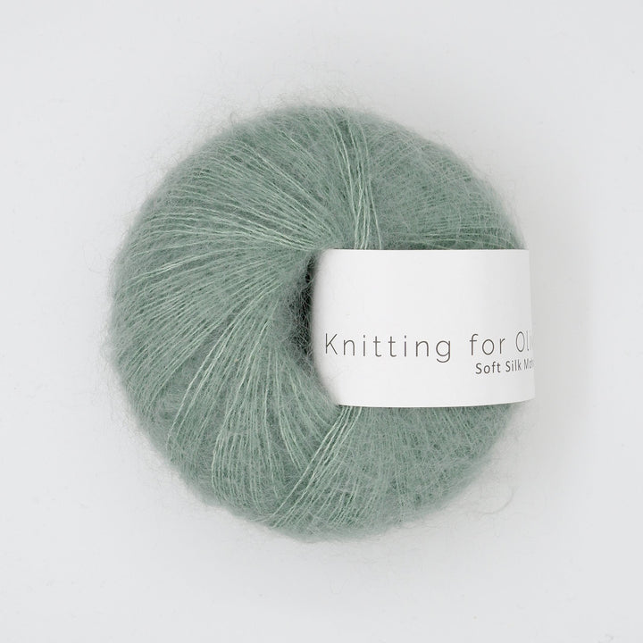 KFO Soft Silk Mohair - Eukalyptus - Knitting for Olive garn