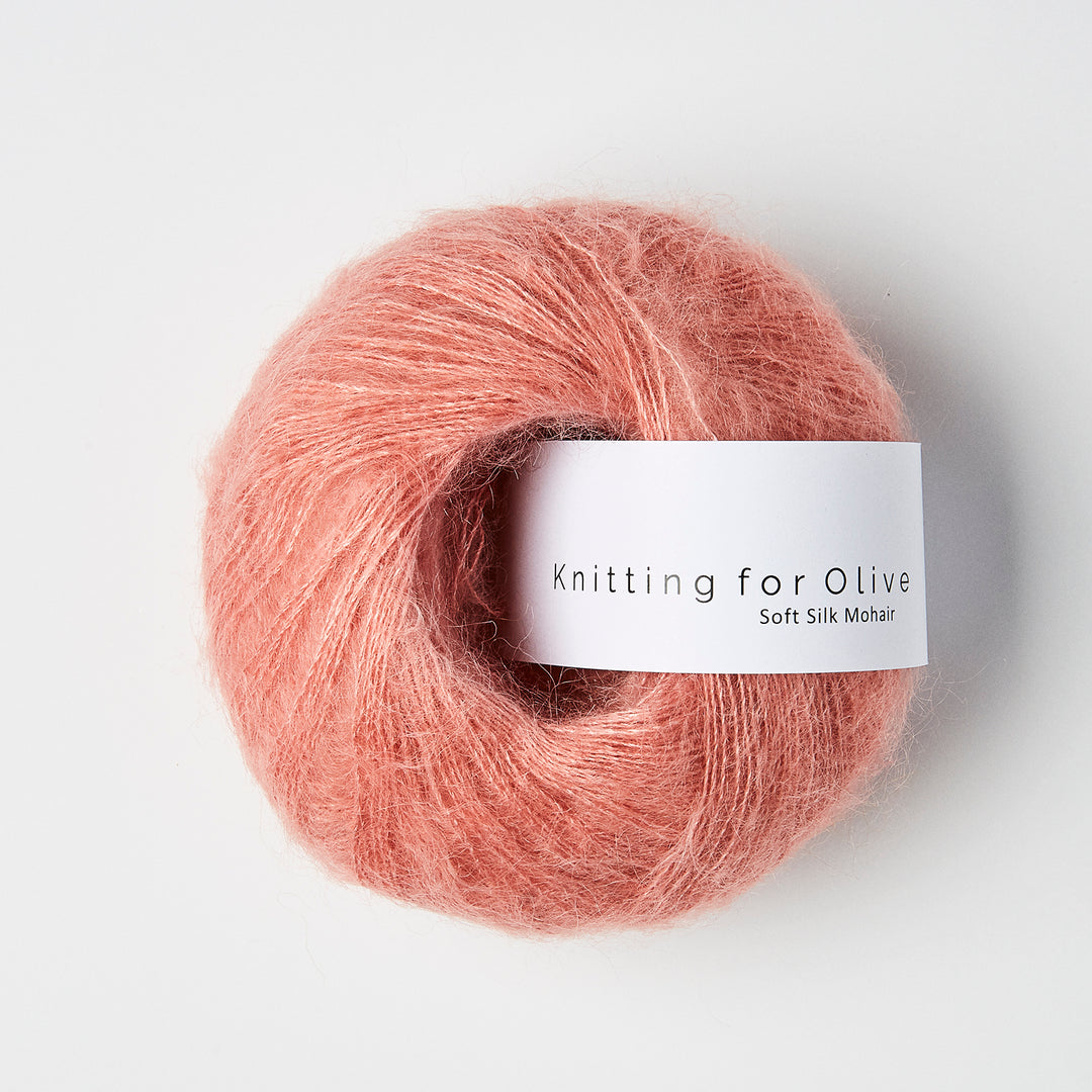 KFO Soft Silk Mohair - Flamingo - Knitting for Olive garn