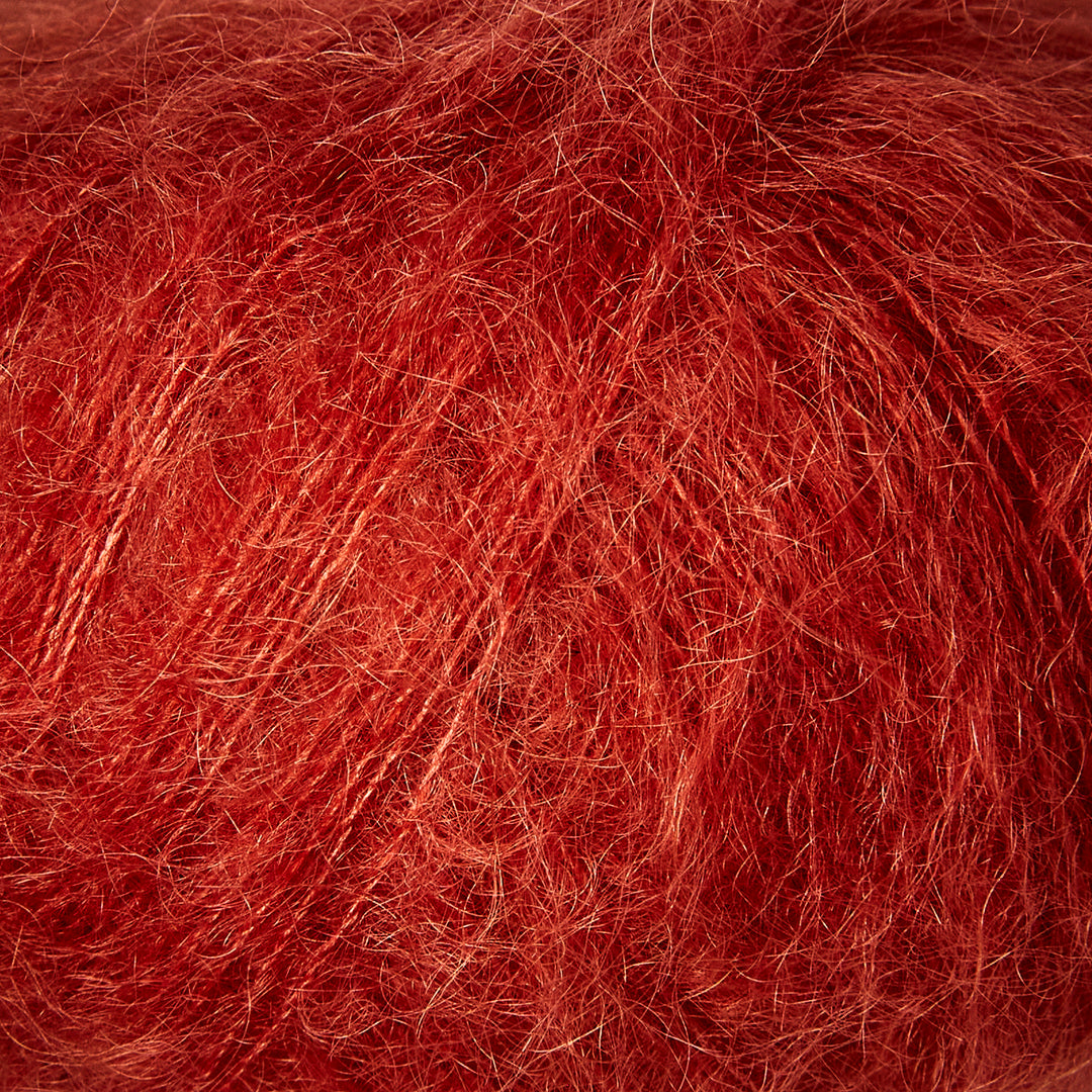 KFO Soft Silk Mohair - Granatæble - Knitting for Olive garn