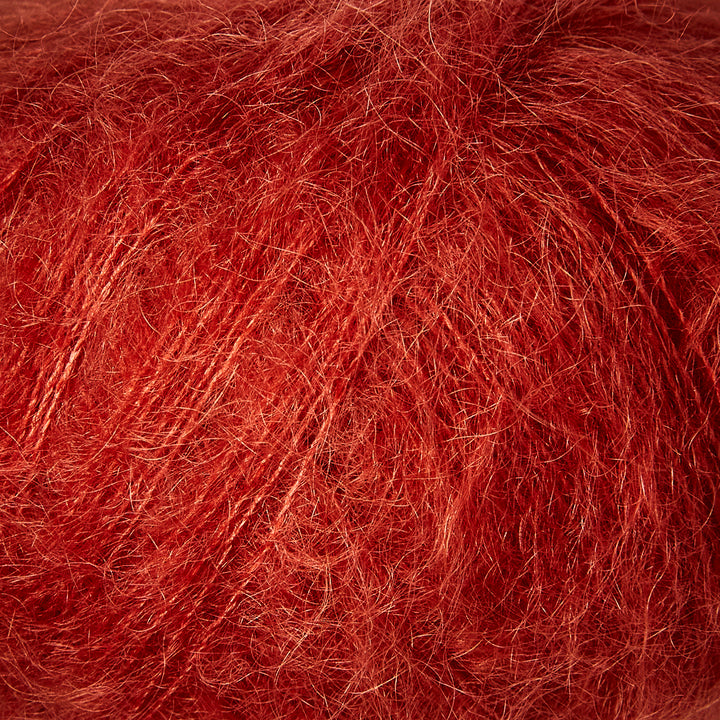 KFO Soft Silk Mohair - Granatæble - Knitting for Olive garn