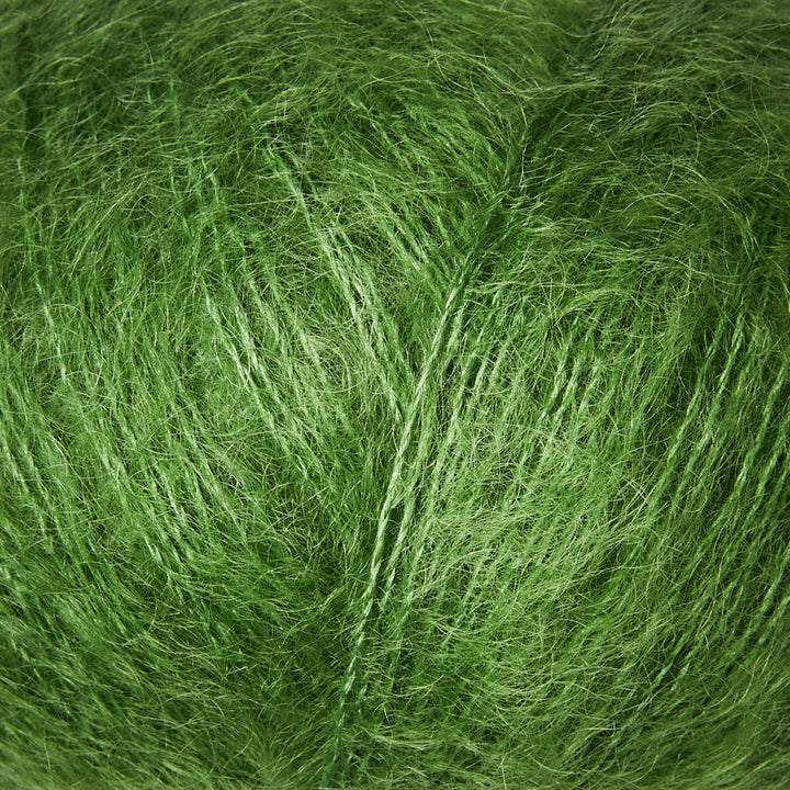 KFO Soft Silk Mohair - Kløvergrøn - Knitting for Olive garn
