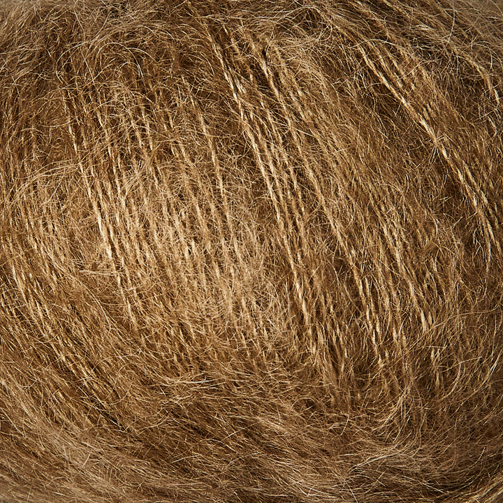 KFO Soft Silk Mohair - Nøddebrun - Knitting for Olive garn