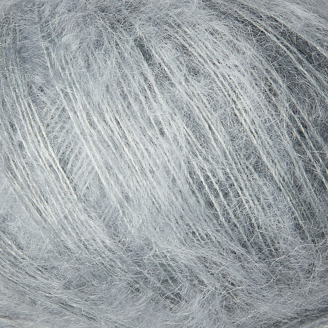 KFO Soft Silk Mohair - Pudderblå - Knitting for Olive garn