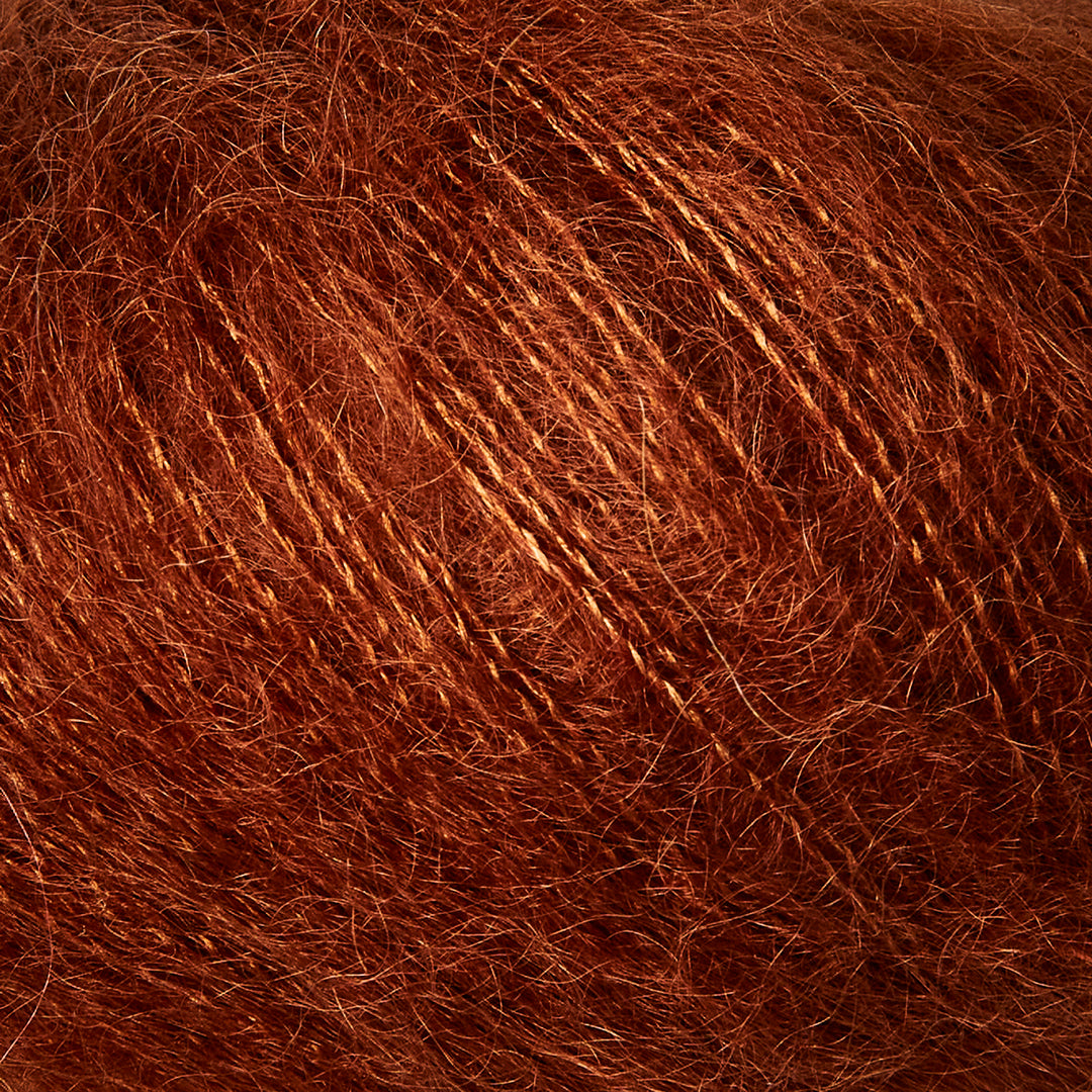 KFO Soft Silk Mohair - Rust - Knitting for Olive garn