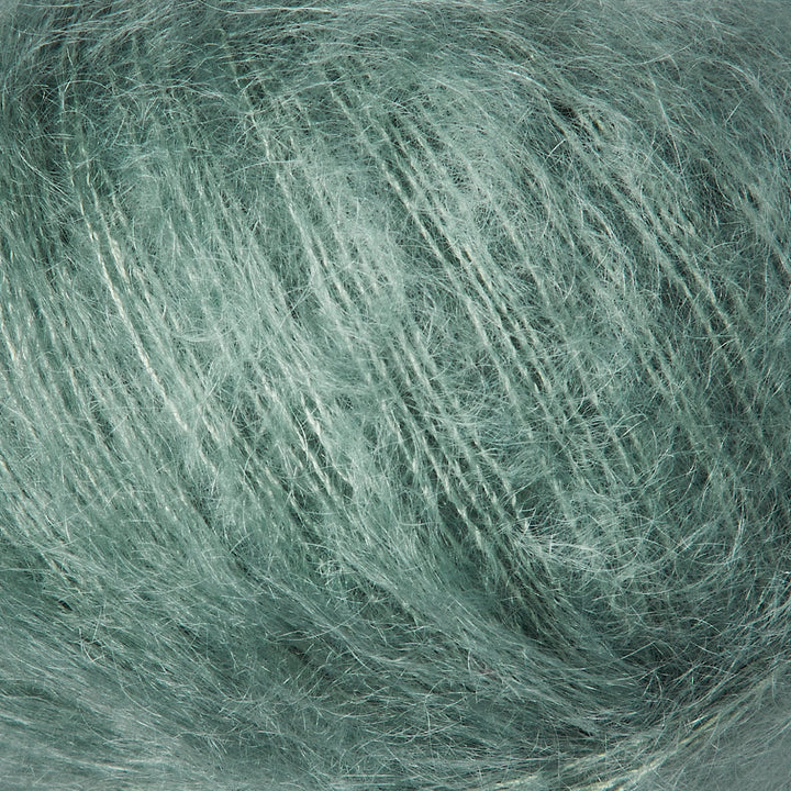 KFO Soft Silk Mohair - Støvet Aqua - Knitting for Olive garn