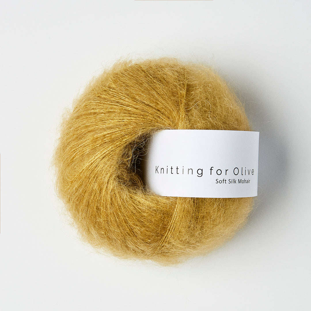 KFO Soft Silk Mohair - Støvet Honning - Knitting for Olive garn