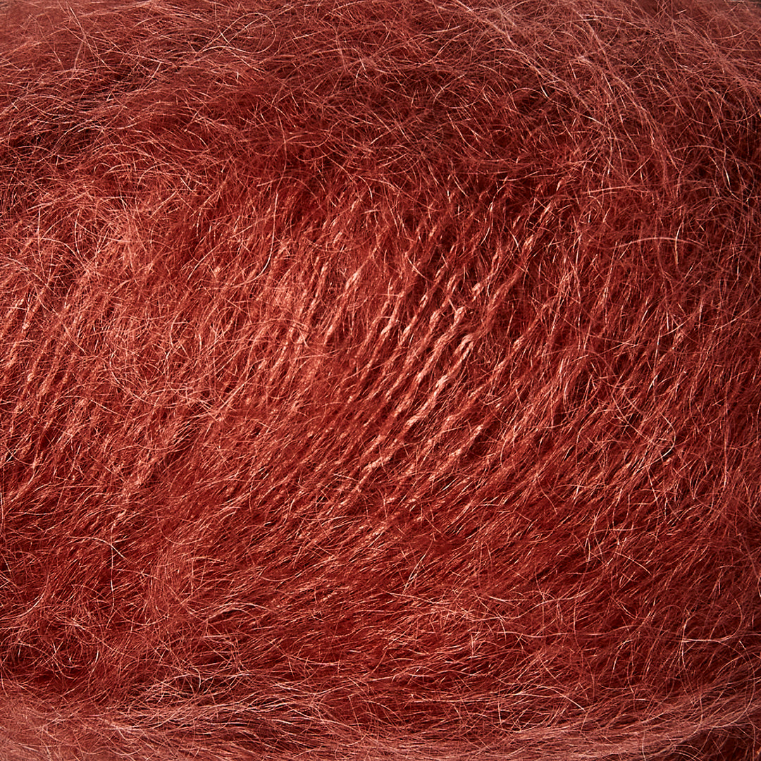KFO Soft Silk Mohair - Støvet Skovbær - Knitting for Olive garn