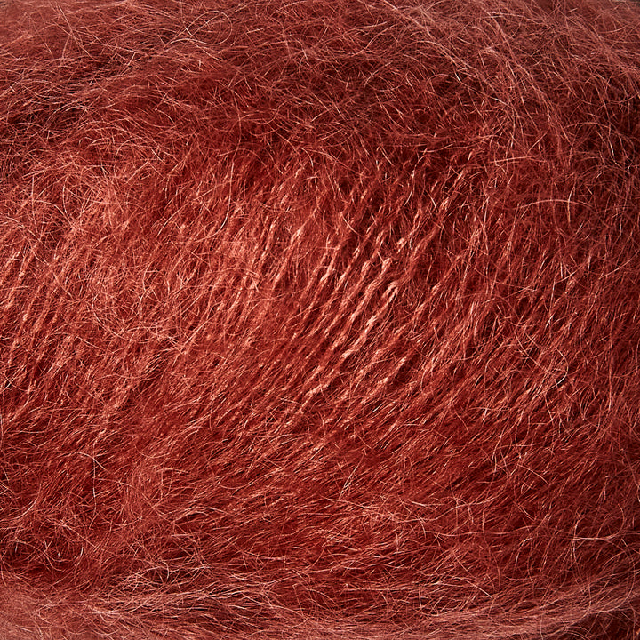 KFO Soft Silk Mohair - Støvet Skovbær - Knitting for Olive garn