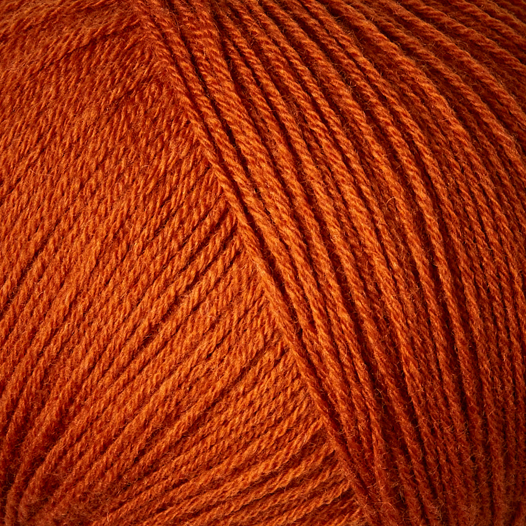 KFO Merino - Brændt Orange - Knitting for Olive garn