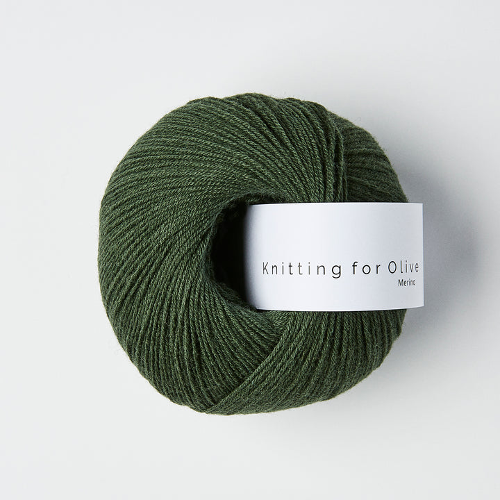 KFO Merino - Flaskegrøn - Knitting for Olive garn