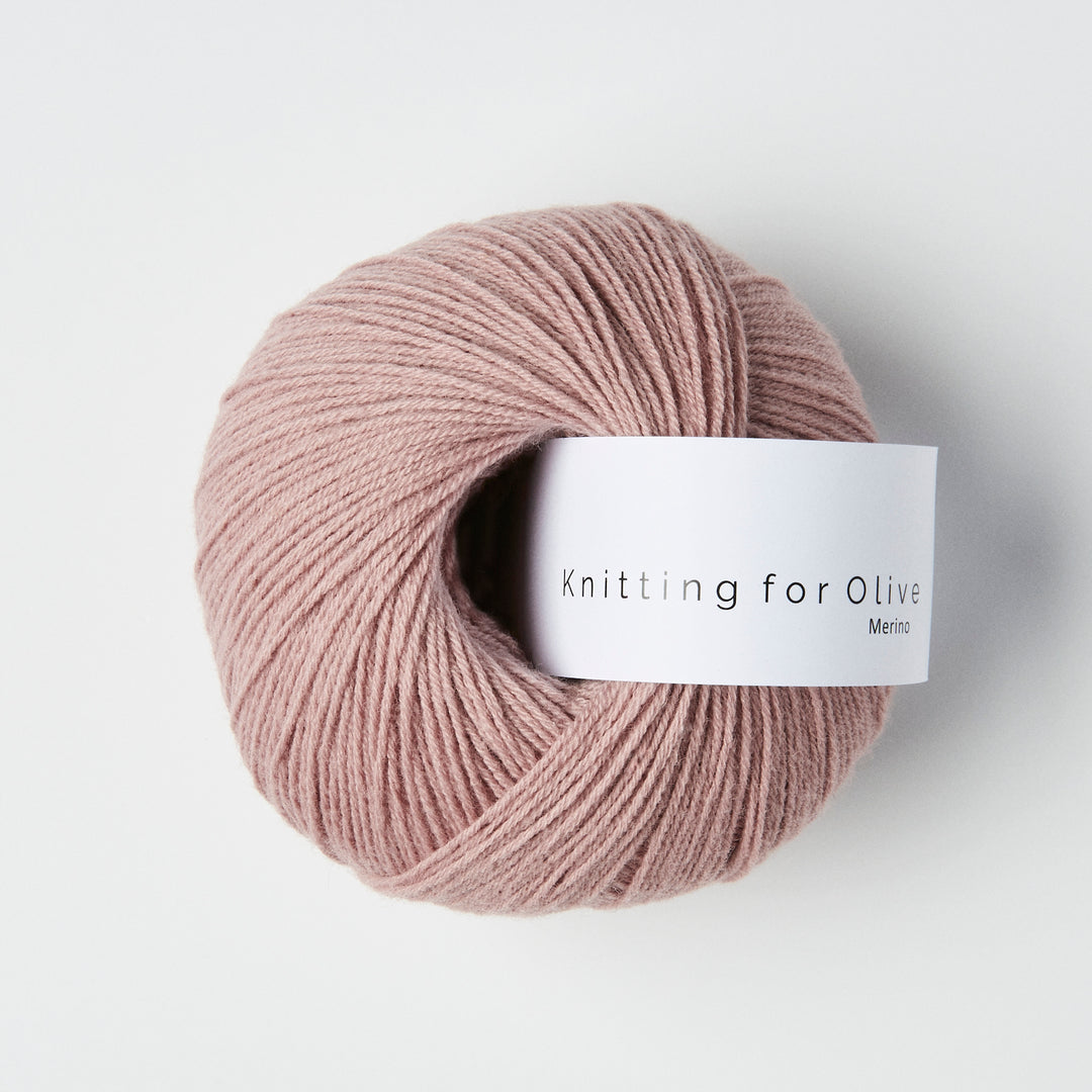 KFO Merino - Gammelrosa - Knitting for Olive garn
