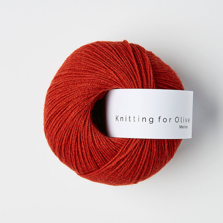 KFO Merino - Granatæble - Knitting for Olive garn