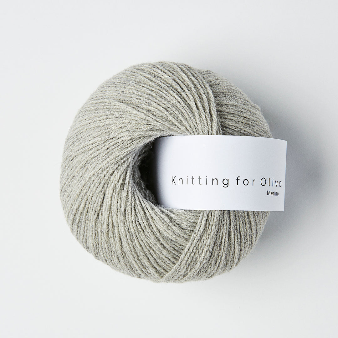 KFO Merino - Perlegrå - Knitting for Olive garn