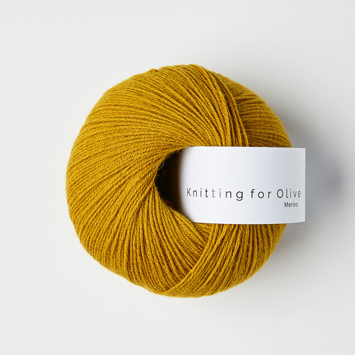 KFO Merino - Sennep - Knitting for Olive garn