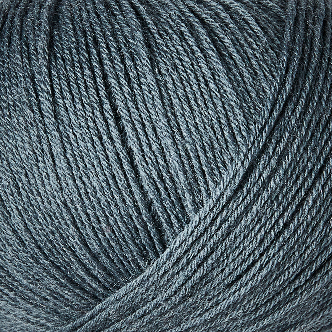 KFO Merino - Støvet Petroleumsblå - Knitting for Olive garn