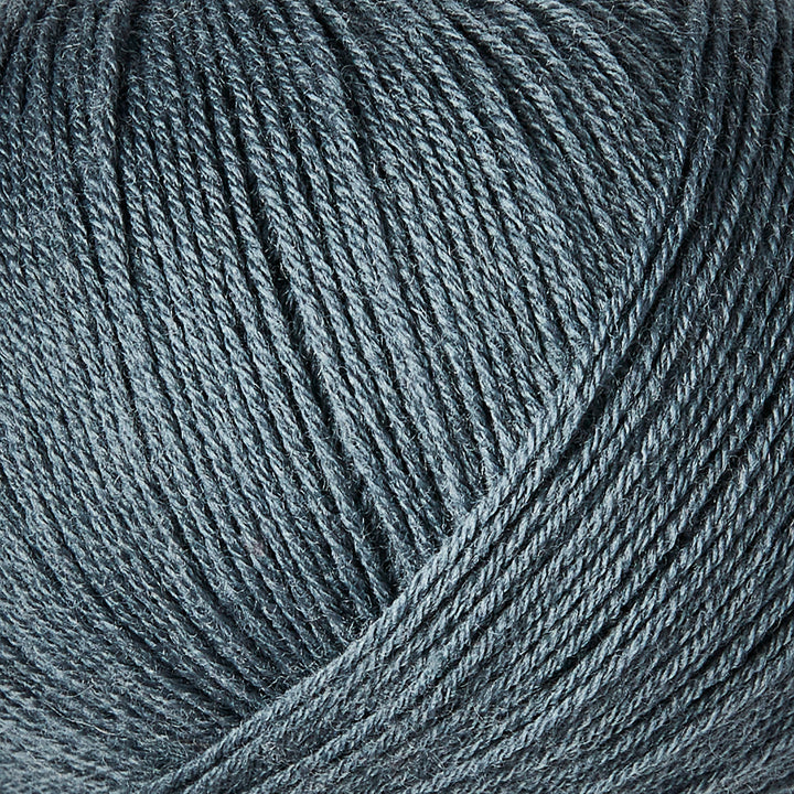 KFO Merino - Støvet Petroleumsblå - Knitting for Olive garn