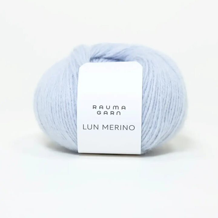 Lun Merino 73 Babyblå - Rauma Garn