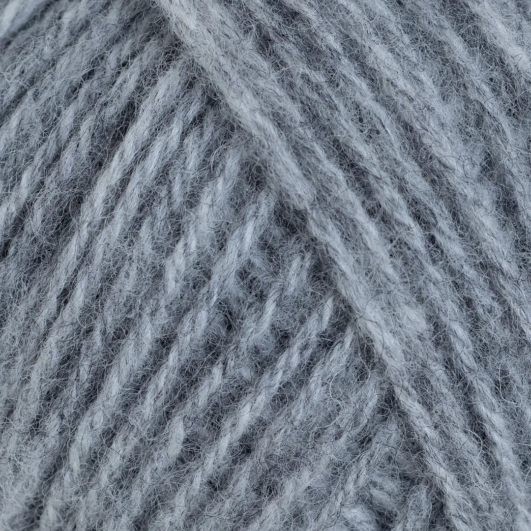 Lun Merino 80 Grå - Rauma Garn