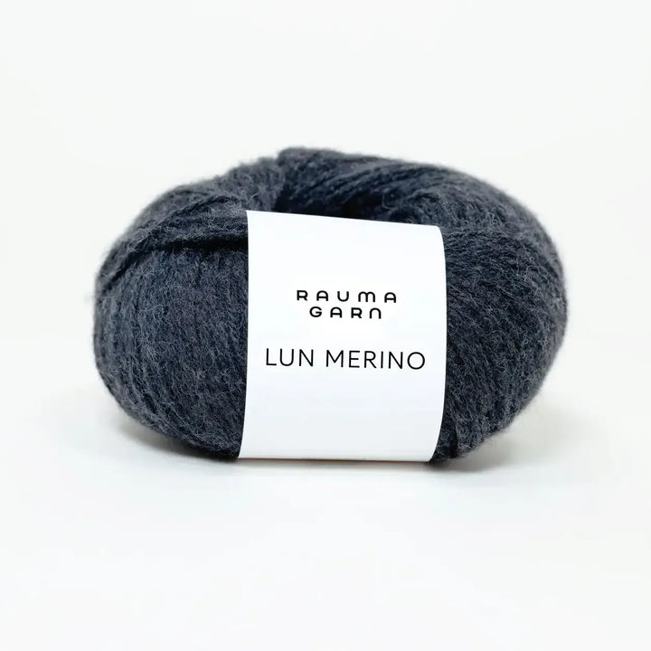 Lun Merino 84 Koksgrå - Rauma Garn