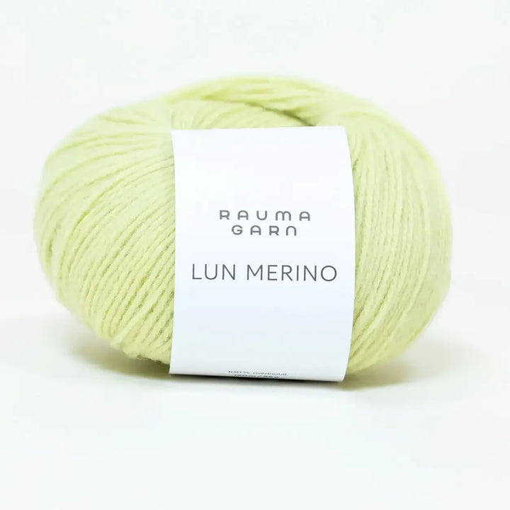 Lun Merino 85 Pistaciecreme - Rauma Garn