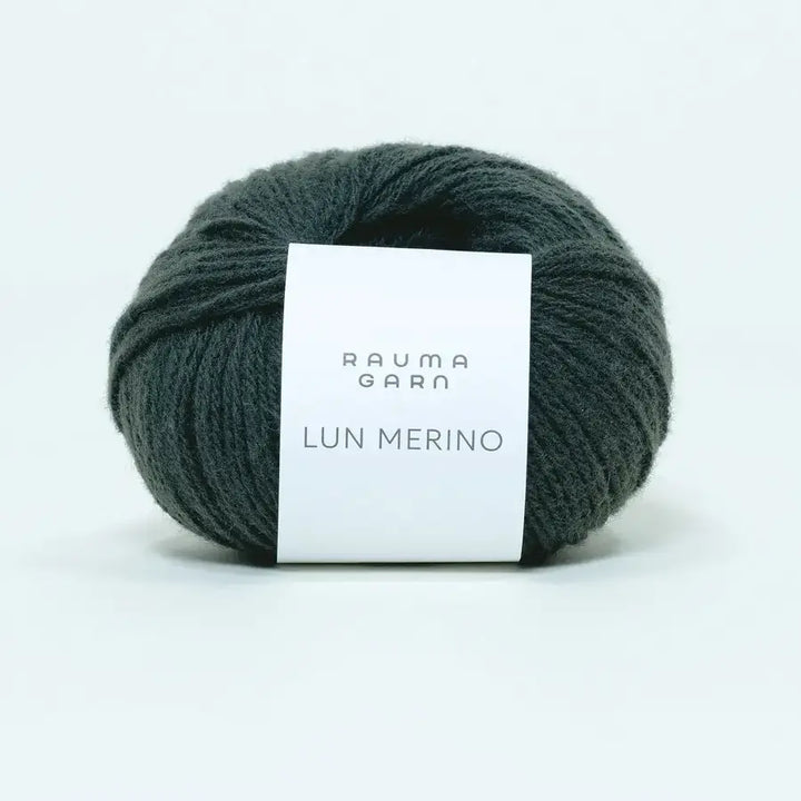 Lun Merino 8793 Dyb Grøn - Rauma Garn