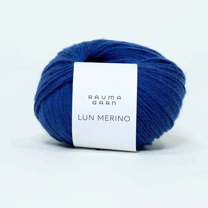 Lun Merino 8796 Dyb Blå - Rauma Garn