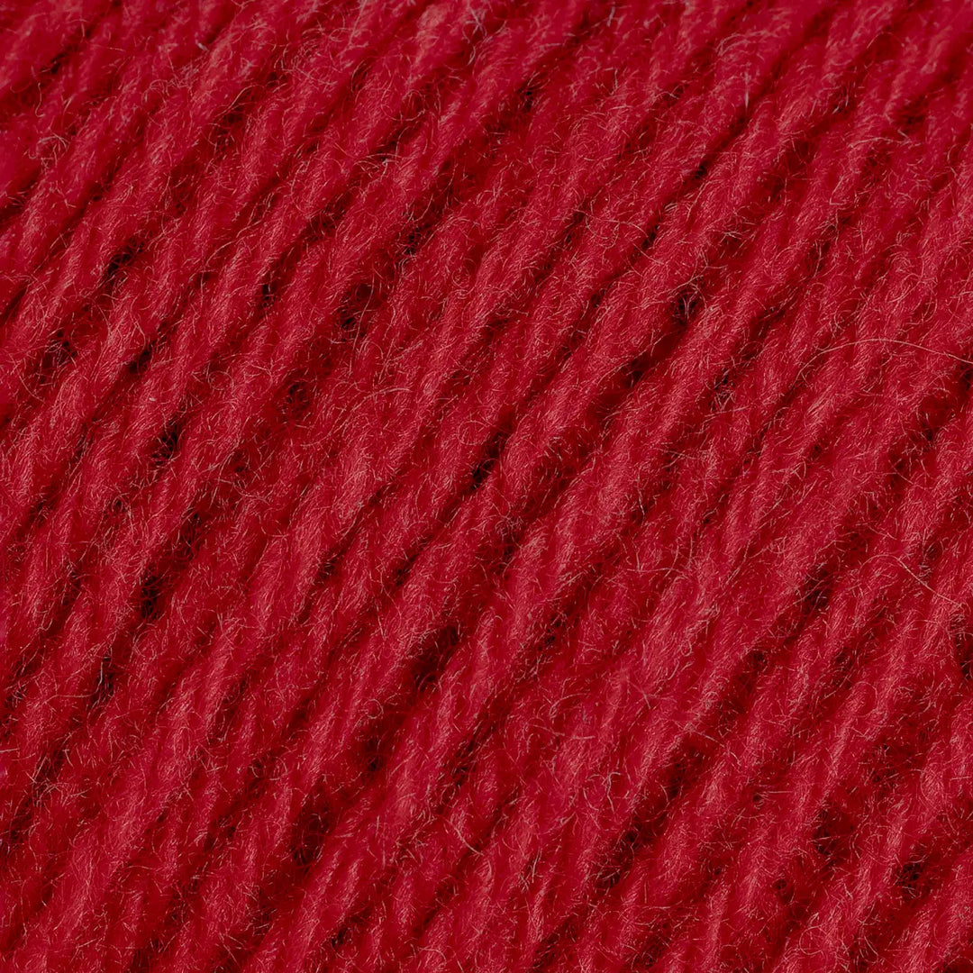 Lun Merino 8798 Rød - Rauma Garn