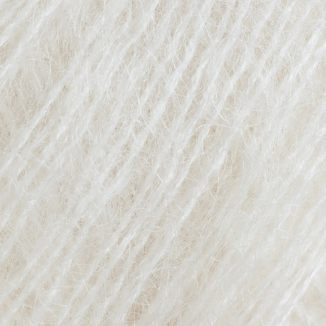 Mild Mohair 01 Natur - Rauma Garn