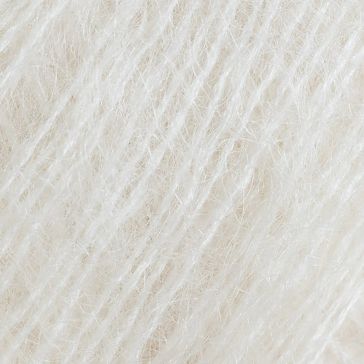 Mild Mohair 01 Natur - Rauma Garn