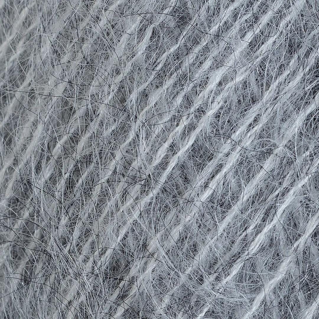 Mild Mohair 06 Grå - Rauma Garn