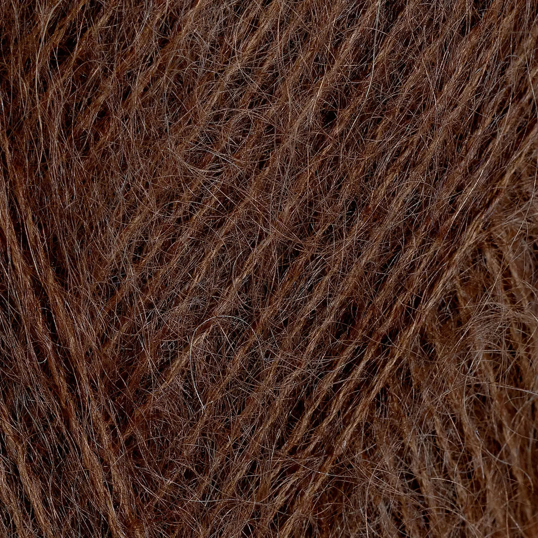 Mild Mohair 12 Kanelbrun - Rauma Garn