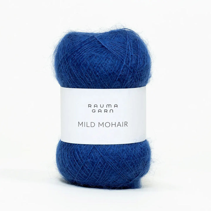 Mild Mohair 16 Dyb Blå - Rauma Garn