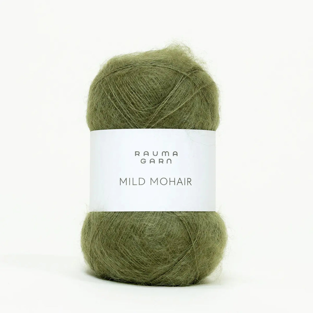 Mild Mohair 26 Skovgrøn - Rauma Garn
