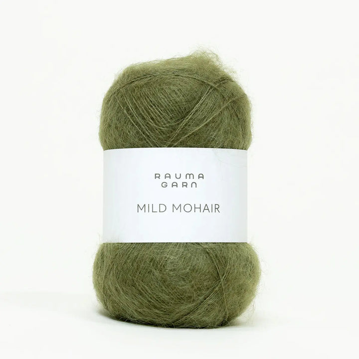 Mild Mohair 26 Skovgrøn - Rauma Garn