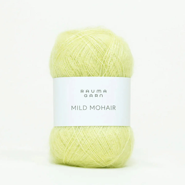 Mild Mohair 29 Lys Lime - Rauma Garn