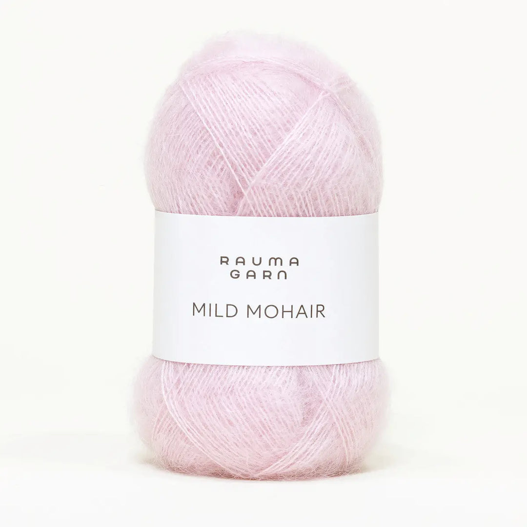 Mild Mohair 34 Babyrosa - Rauma Garn
