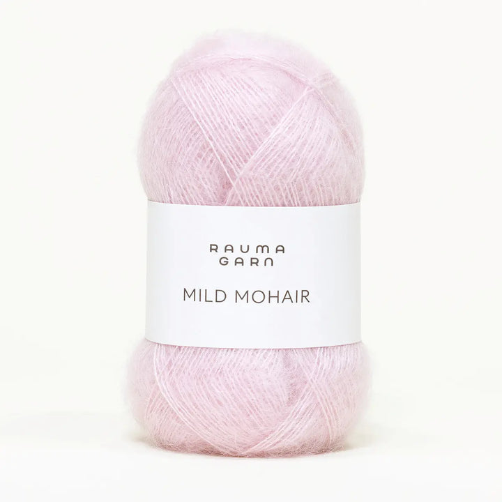 Mild Mohair 34 Babyrosa - Rauma Garn