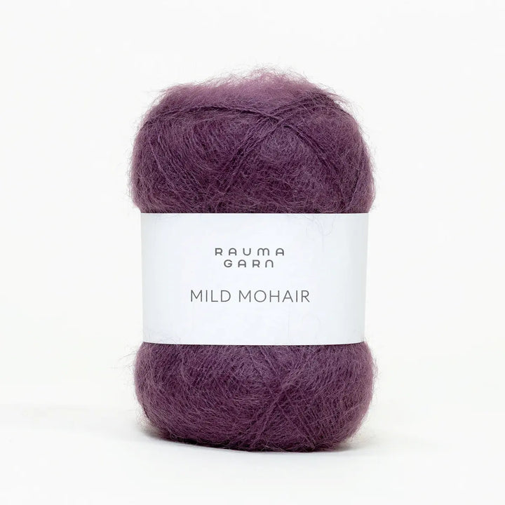 Mild Mohair 37 Dyb Lilla - Rauma Garn