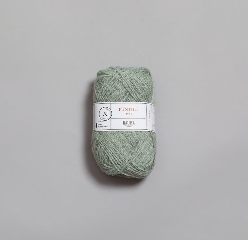 Finull 4136 Mintgrøn meleret