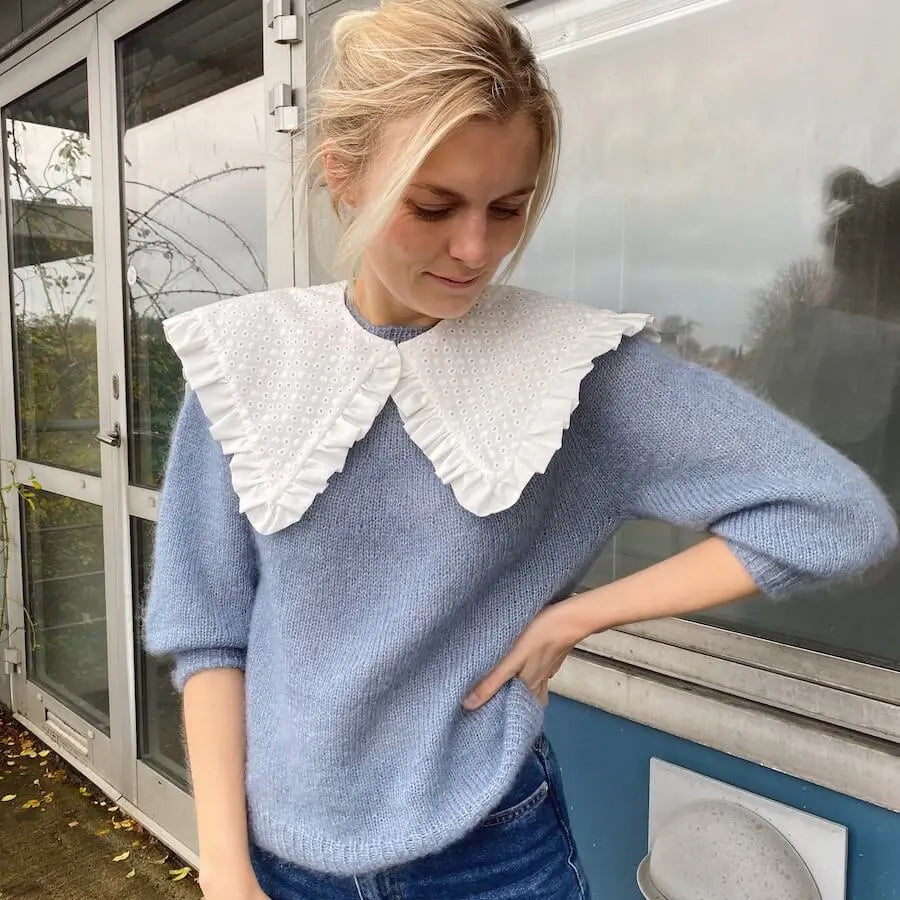 PetiteKnit - Novice Sweater - Mohair Edition