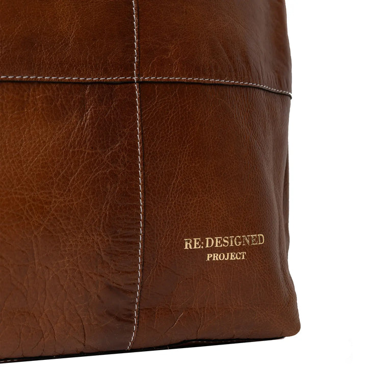RE:Designed Project 19 - Shopper taske i Walnut læder