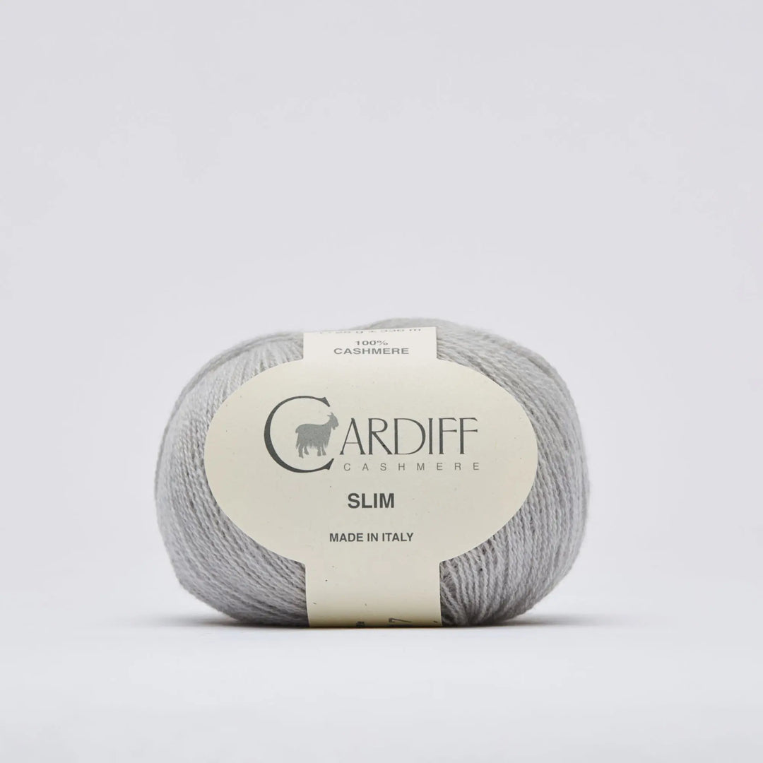 Cardiff Cashmere Slim 518 Piombo - Garn