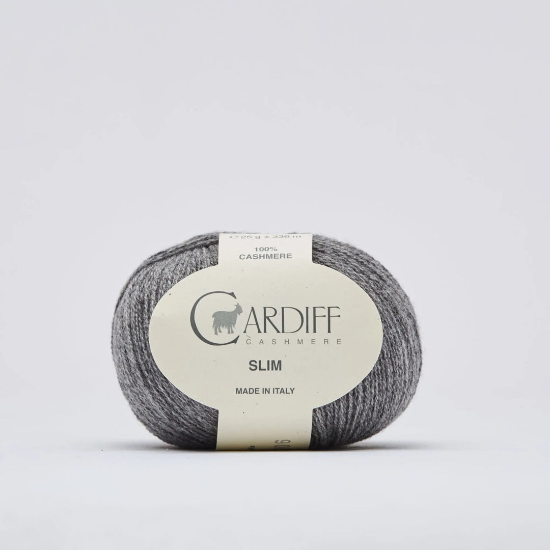 Cardiff Cashmere Slim 519 Fumo - Garn