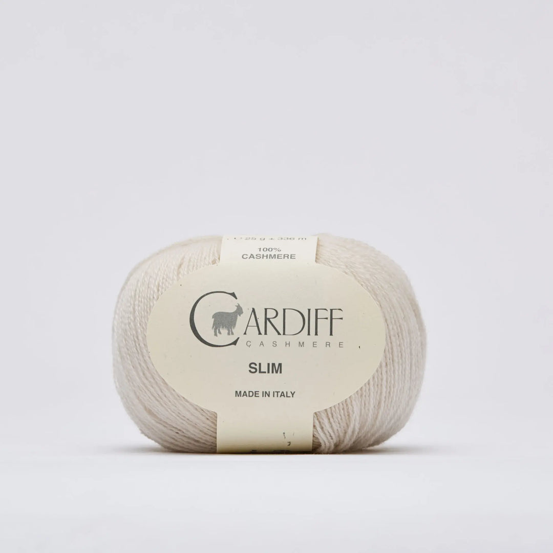 Cardiff Cashmere Slim 613 Zero - Garn