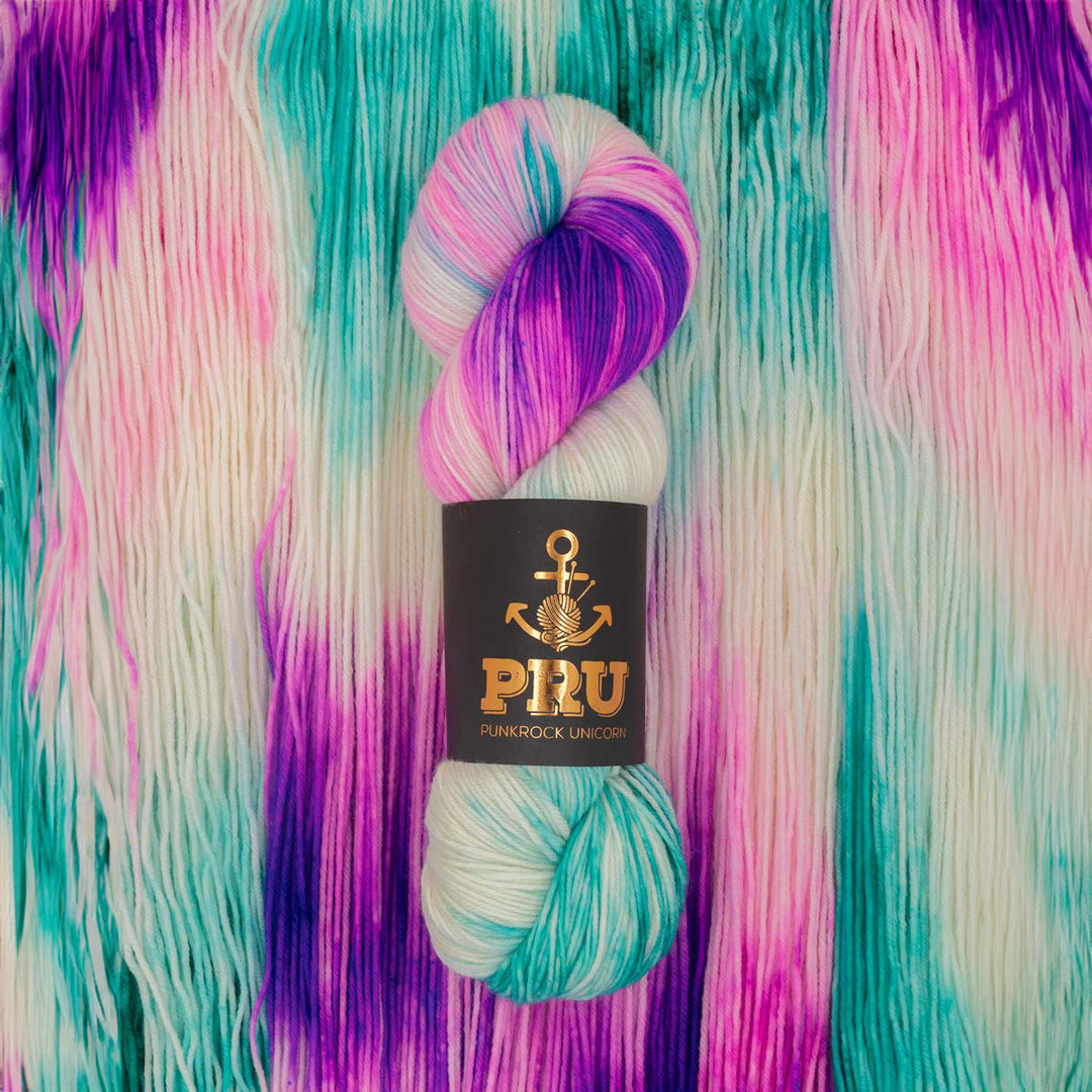 Soul - Berry - Håndfarvet garn fra PRU Yarns
