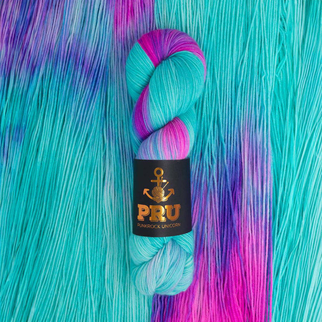Soul - Cold Fusion - Håndfarvet garn fra PRU Yarns
