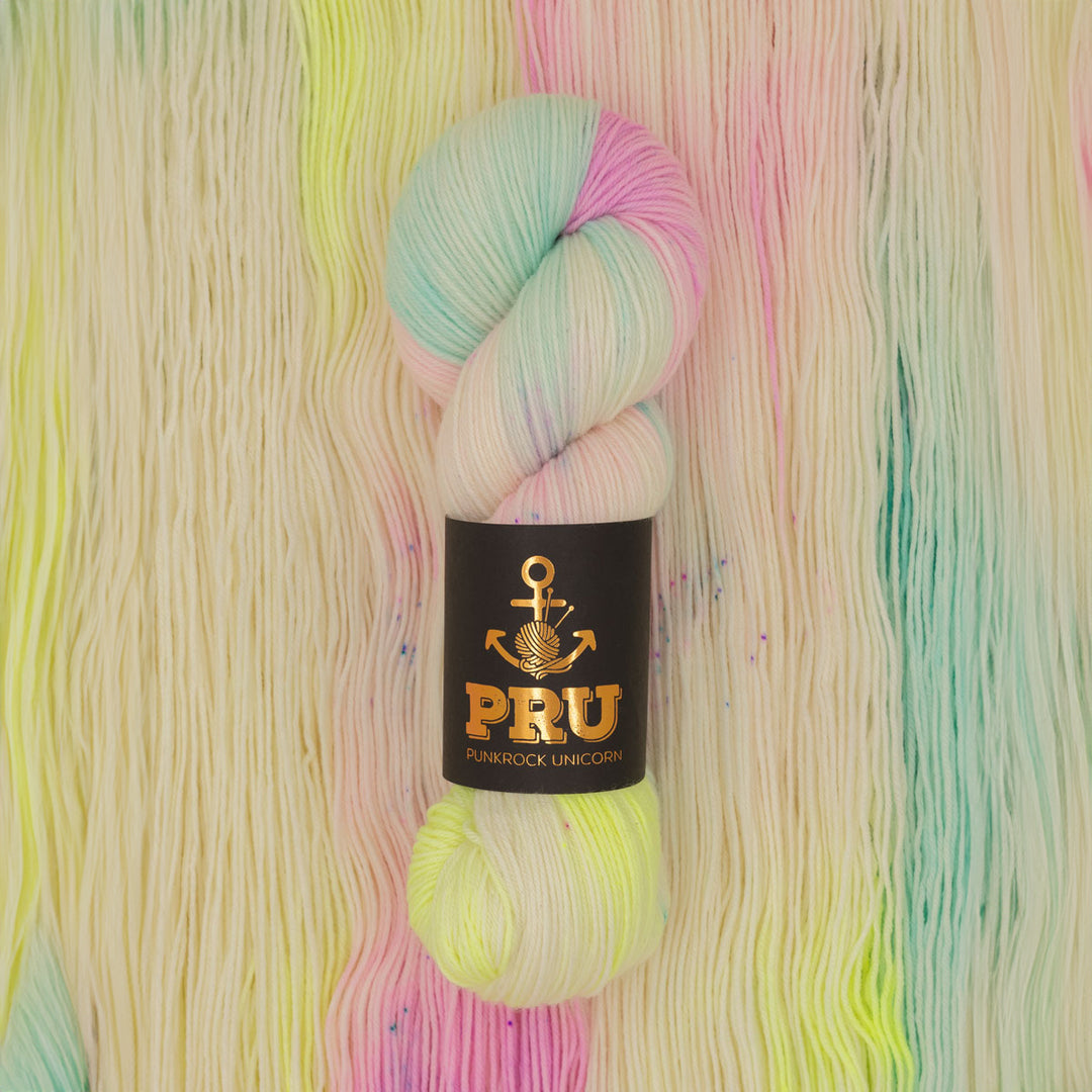 Soul - Unicorn Hair - Håndfarvet garn fra PRU Yarns